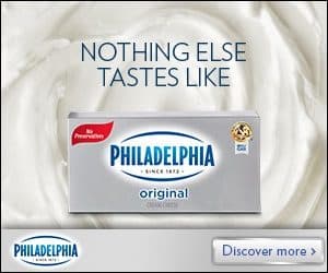 Philadelphia Cream Cheese 300×250 Food Advertisements - Philadelphia Cream Cheese 300x250