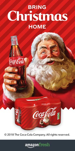Christmas Ads - Coke / Coca Cola - 300x600