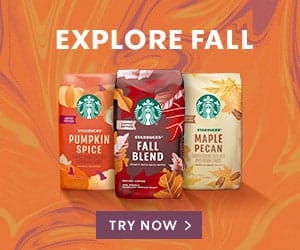 Try Now - Starbucks Coffee - 300x250 - Call to Action 