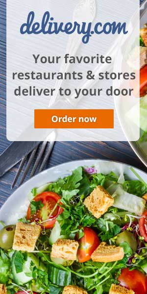 Delivery.com 300x600 Food Delivery Advertising