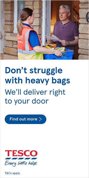 Tesco - 300x600 - Grocery Delivery Advertising