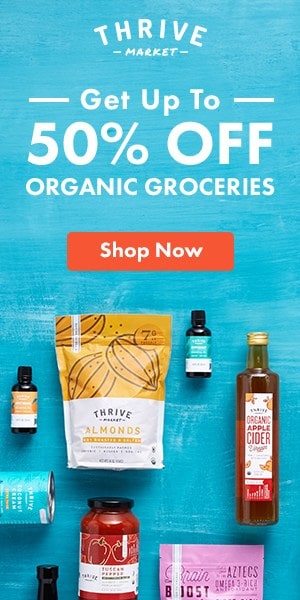 Thrive Market - 300x600 - Grocery Delivery Advertising