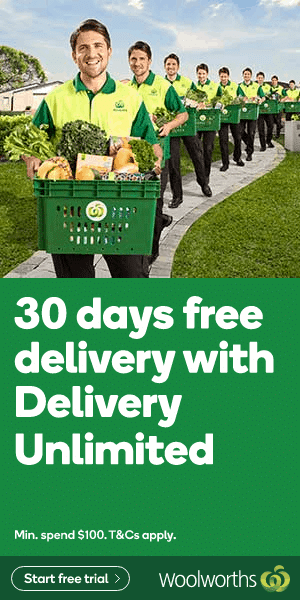 Woolworths - 300x600 - Grocery Delivery Advertising