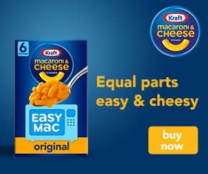 Buy Now - Kraft Mac & Cheese - 300x250 - Call to Action