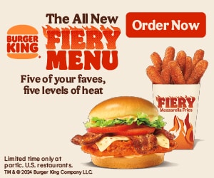 Burger King - 300x250 - Order Now